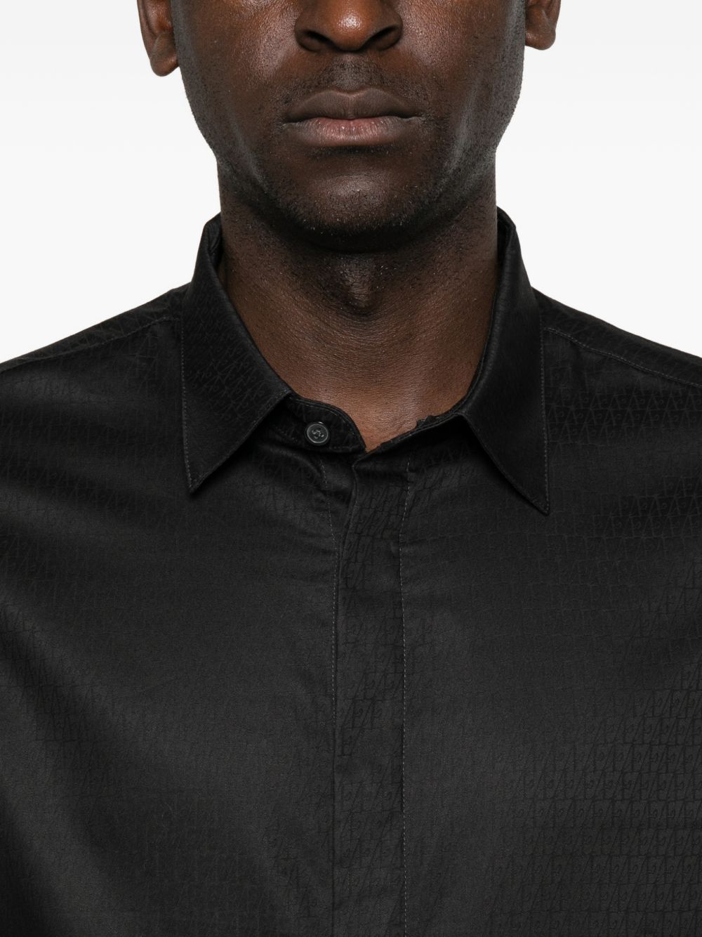 Emporio Armani Shirts BLACK-Shirts-[Adult]-[Female]-2022 Online Blue Zone Planet