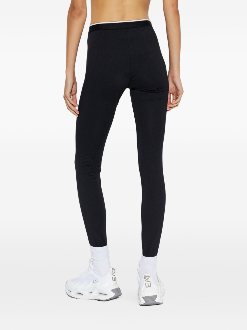 Emporio Armani Trousers BLACK-Trousers-[Adult]-[Female]-2022 Online Blue Zone Planet