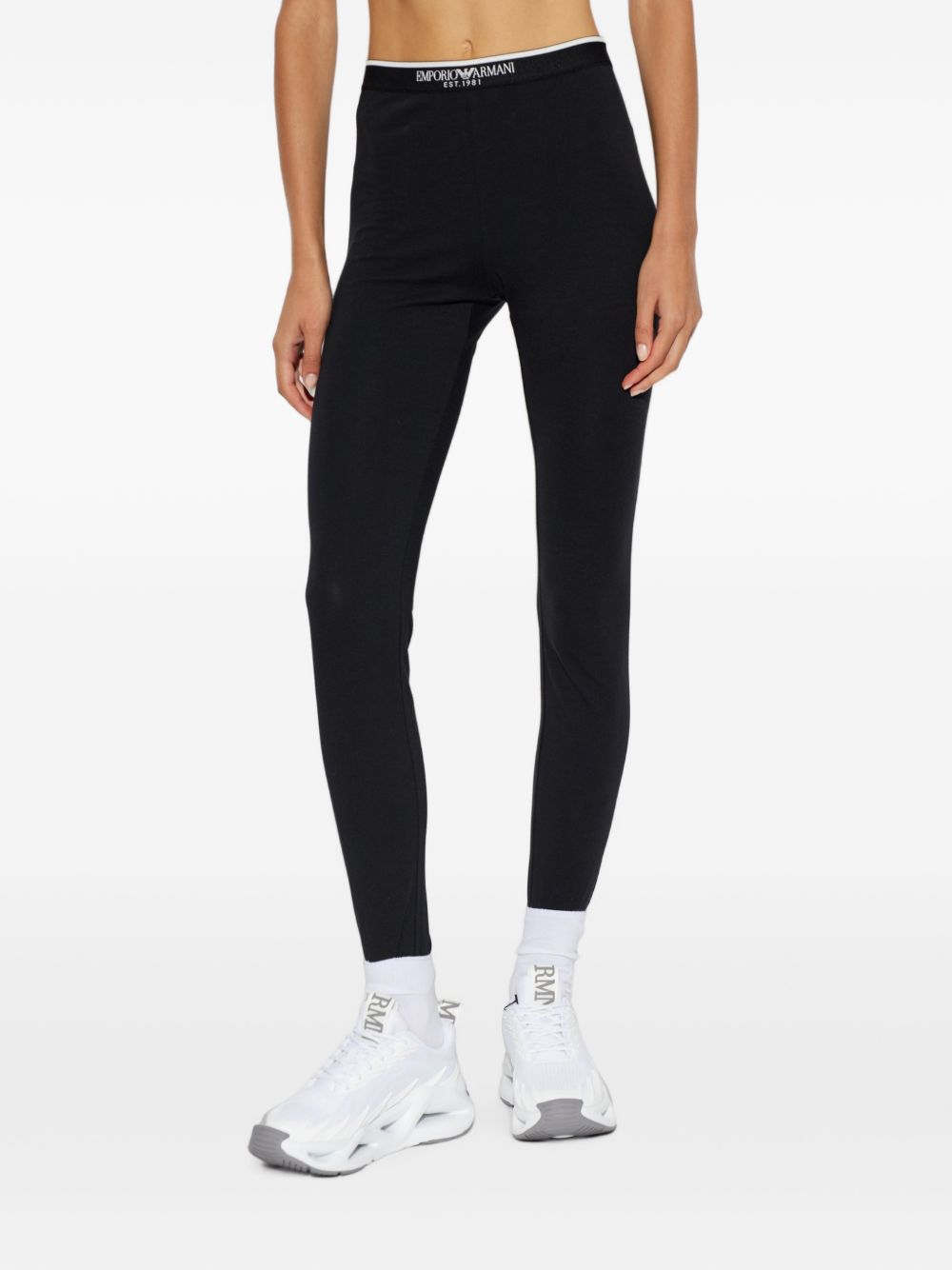 Emporio Armani Trousers BLACK-Trousers-[Adult]-[Female]-2022 Online Blue Zone Planet