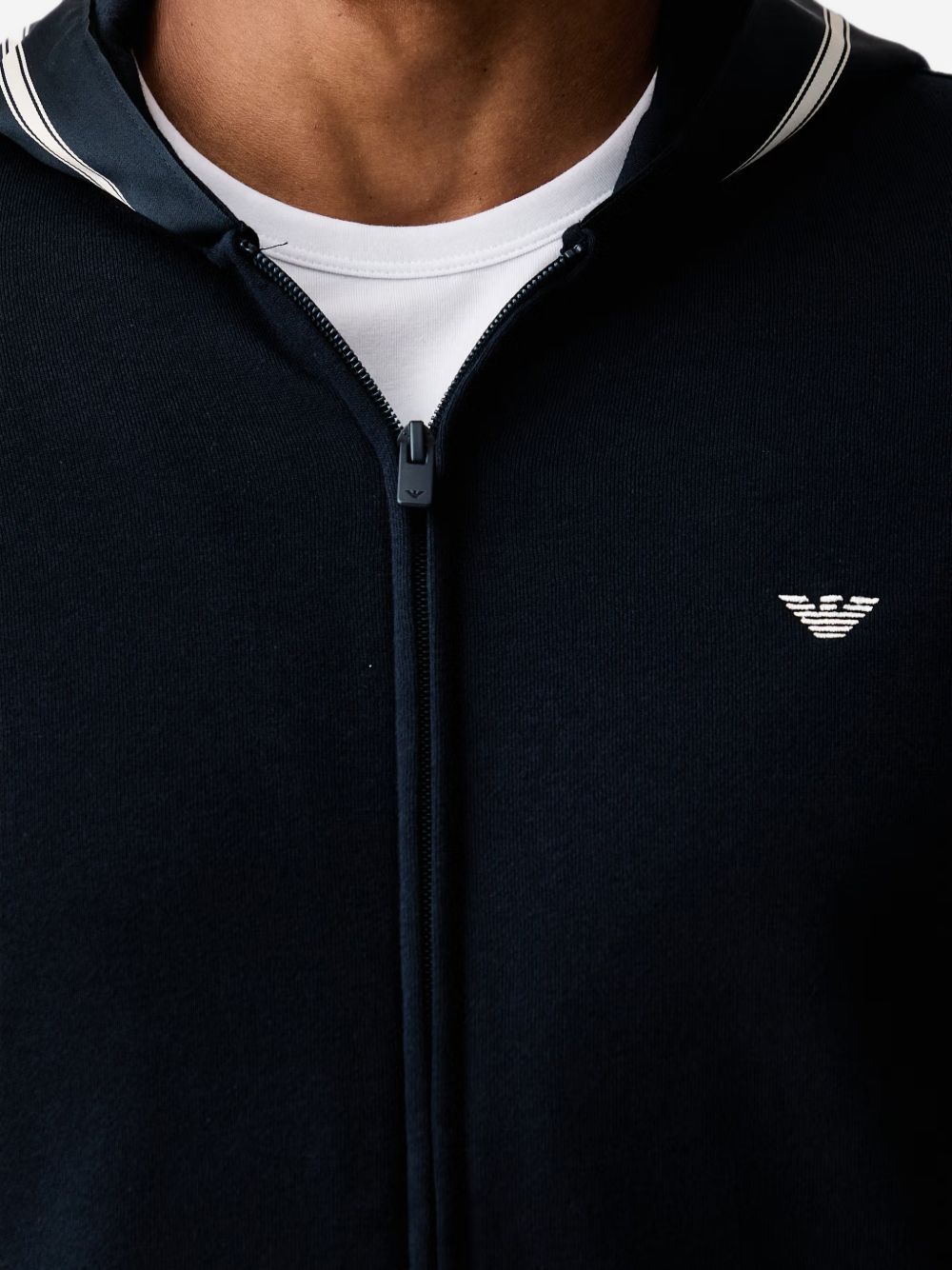 Emporio Armani Sweaters NAVY-TOPS / DRESSES-[Adult]-[Female]-2022 Online Blue Zone Planet