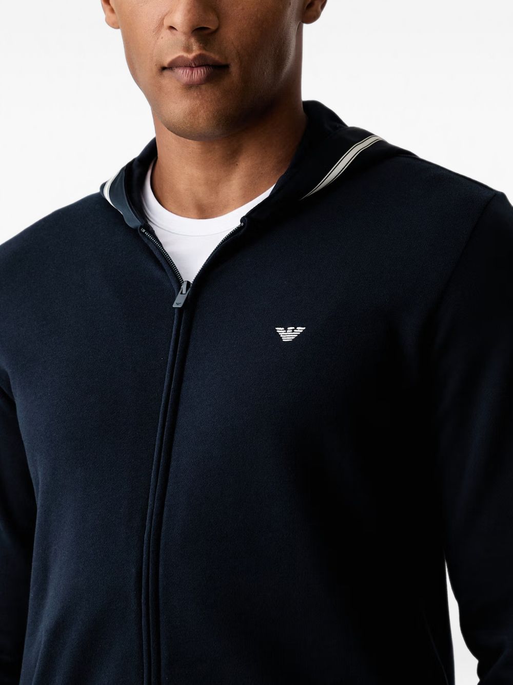 Emporio Armani Sweaters NAVY-TOPS / DRESSES-[Adult]-[Female]-2022 Online Blue Zone Planet