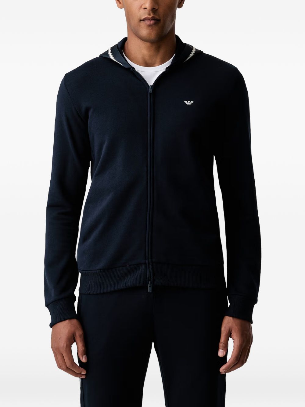 Emporio Armani Sweaters NAVY-TOPS / DRESSES-[Adult]-[Female]-L-NAVY-2022 Online Blue Zone Planet