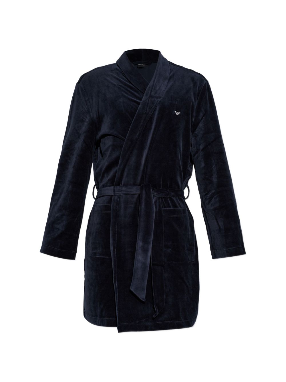 Emporio Armani Bath robe-Beachwear & underwear-[Adult]-[Female]-L-XL-NAVY-2022 Online Blue Zone Planet