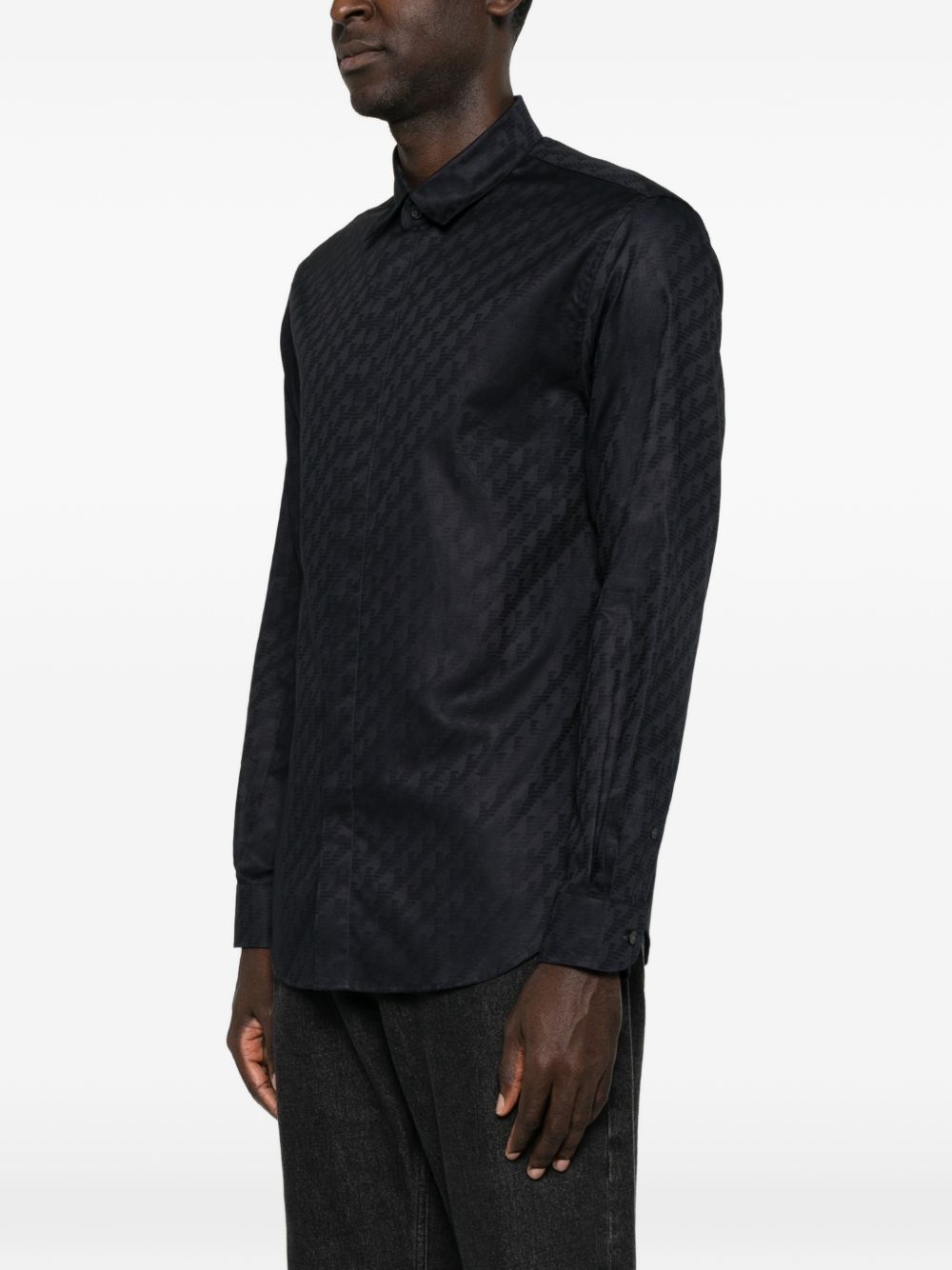 Emporio Armani Shirts NAVY-Shirts-[Adult]-[Female]-2022 Online Blue Zone Planet