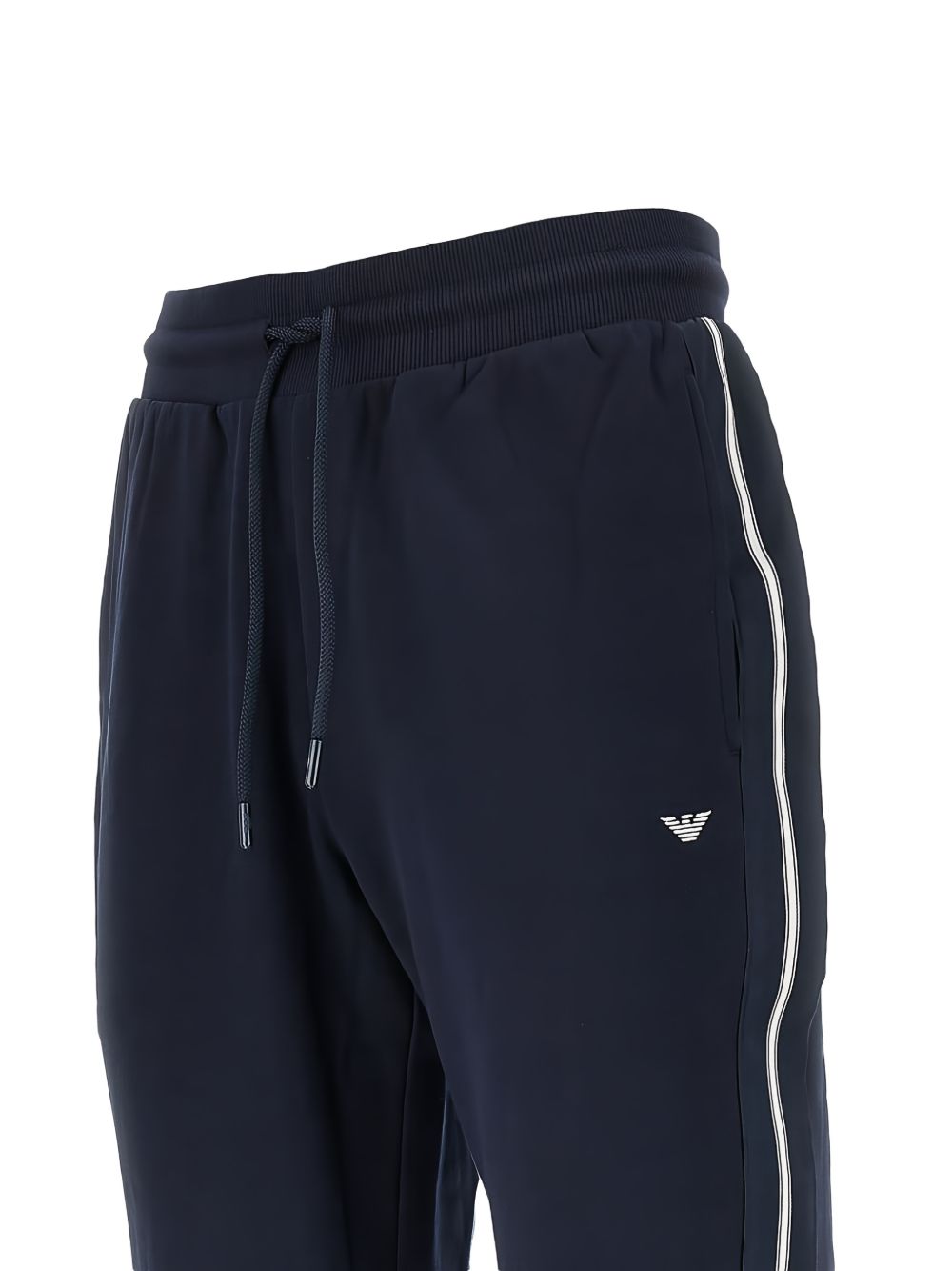 Emporio Armani Trousers NAVY-Trousers-[Adult]-[Female]-2022 Online Blue Zone Planet