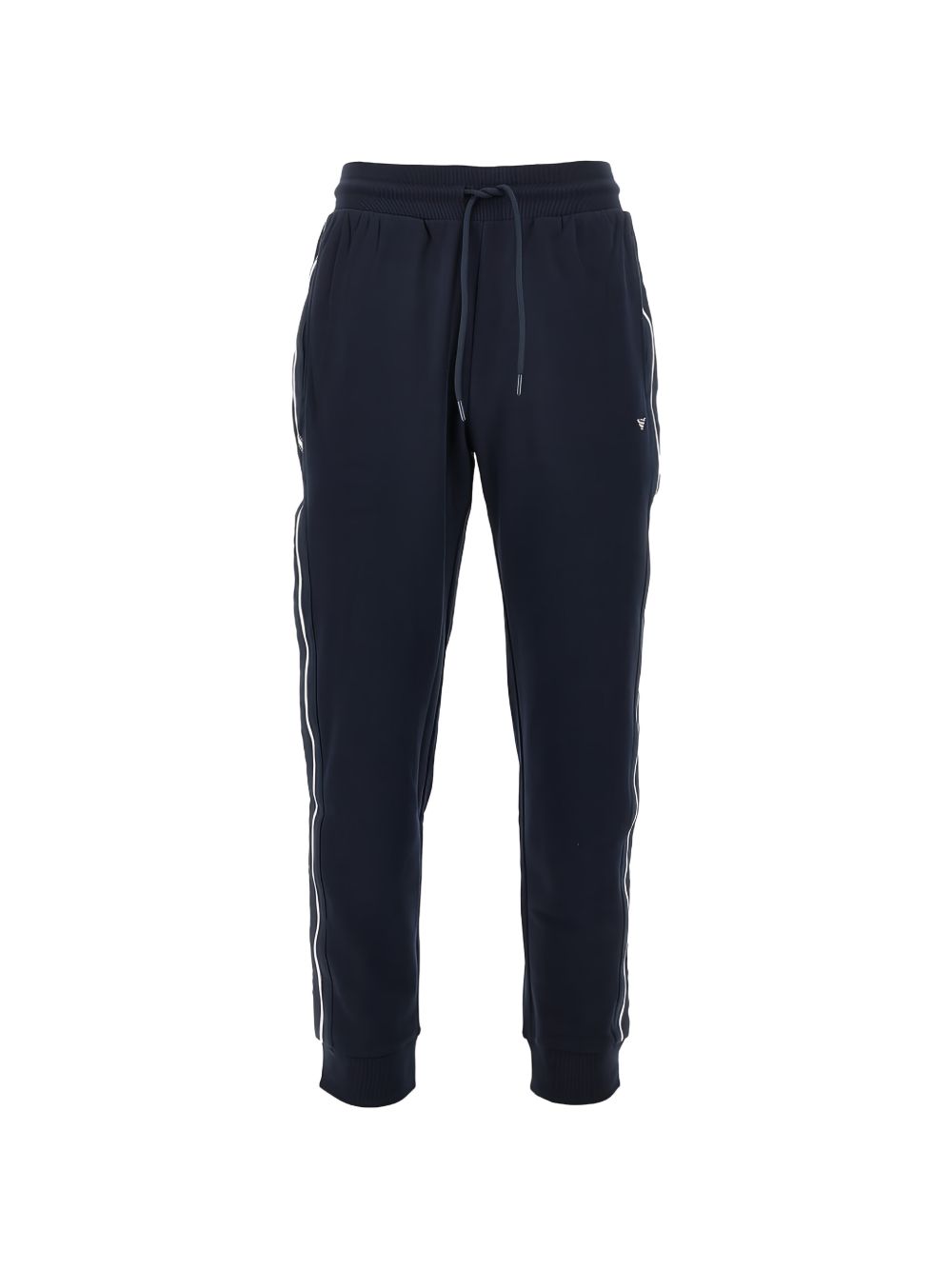 Emporio Armani Trousers NAVY-Trousers-[Adult]-[Female]-2022 Online Blue Zone Planet