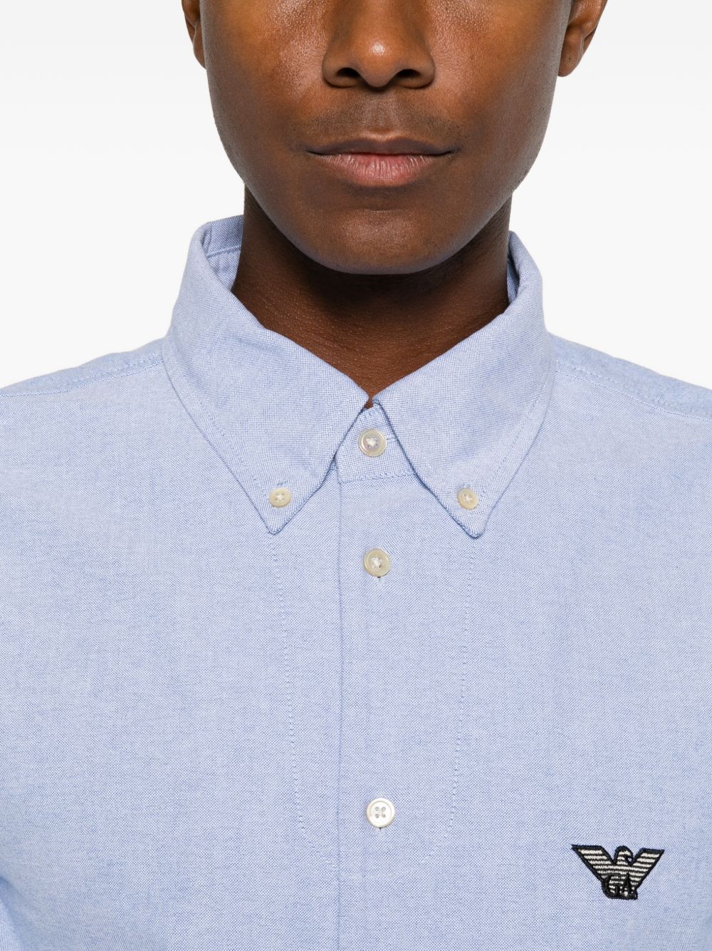 EMPORIO ARMANI CAPSULE Shirts NAVY-Shirts-[Adult]-[Female]-2022 Online Blue Zone Planet