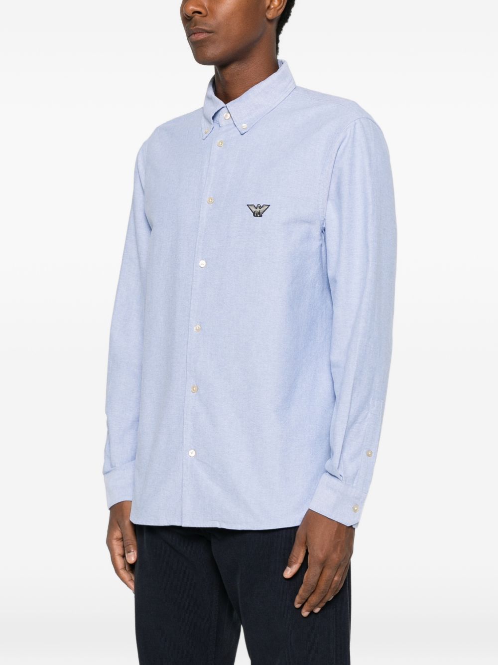 EMPORIO ARMANI CAPSULE Shirts NAVY-Shirts-[Adult]-[Female]-2022 Online Blue Zone Planet