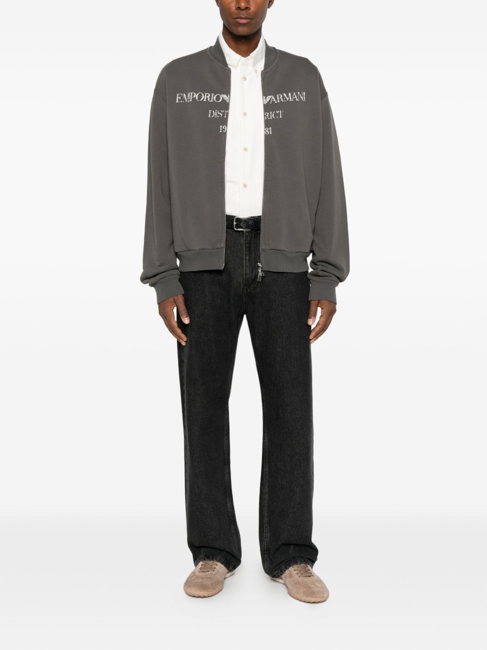 Emporio Armani Coats GREY-Jackets-[Adult]-[Female]-2022 Online Blue Zone Planet