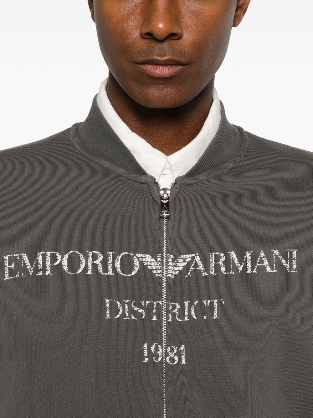 Emporio Armani Coats GREY-Jackets-[Adult]-[Female]-2022 Online Blue Zone Planet