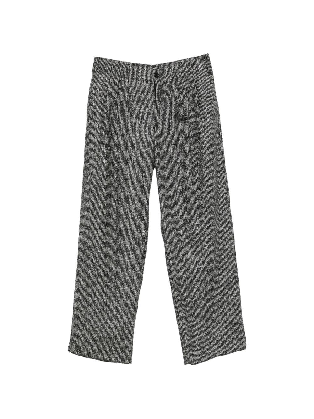 Emporio Armani Trousers GREY-Trousers-[Adult]-[Female]-50-GREY-2022 Online Blue Zone Planet