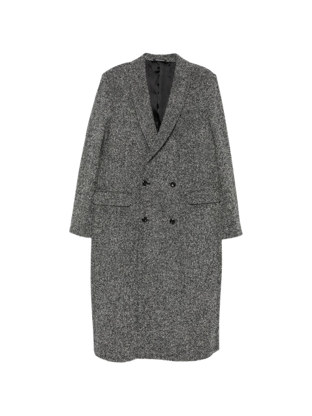 Emporio Armani Coats GREY-Jackets-[Adult]-[Female]-50-GREY-2022 Online Blue Zone Planet