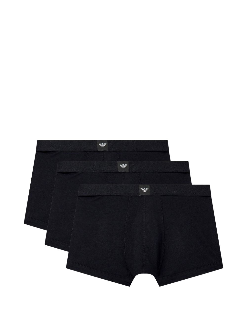Emporio Armani Logo boxers - 3pack-Beachwear & underwear-[Adult]-[Female]-S-BLACK-2022 Online Blue Zone Planet