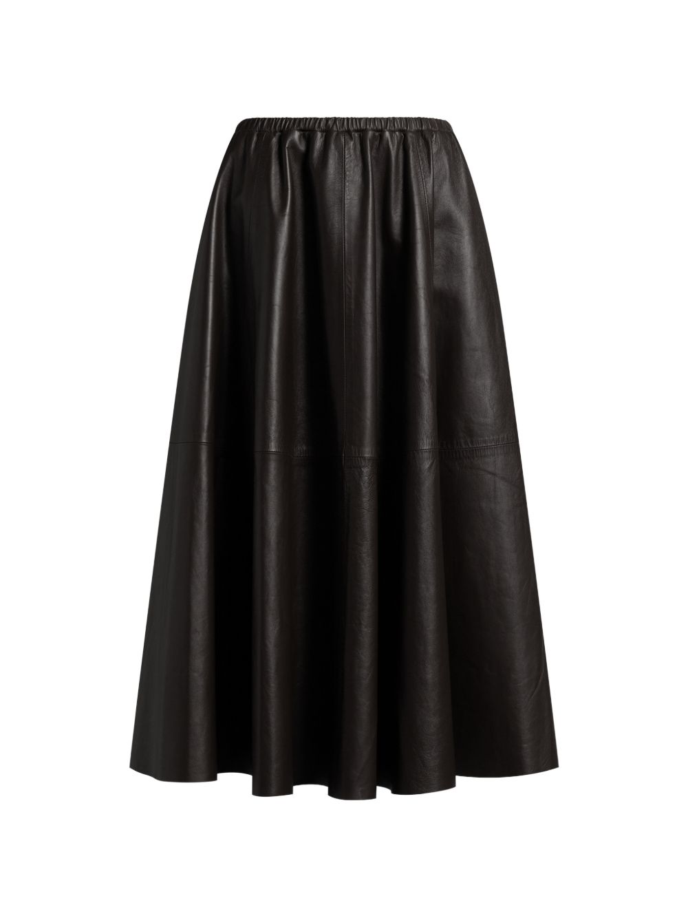 032C Faux leather midi skirt-Skirts-[Adult]-[Female]-2022 Online Blue Zone Planet