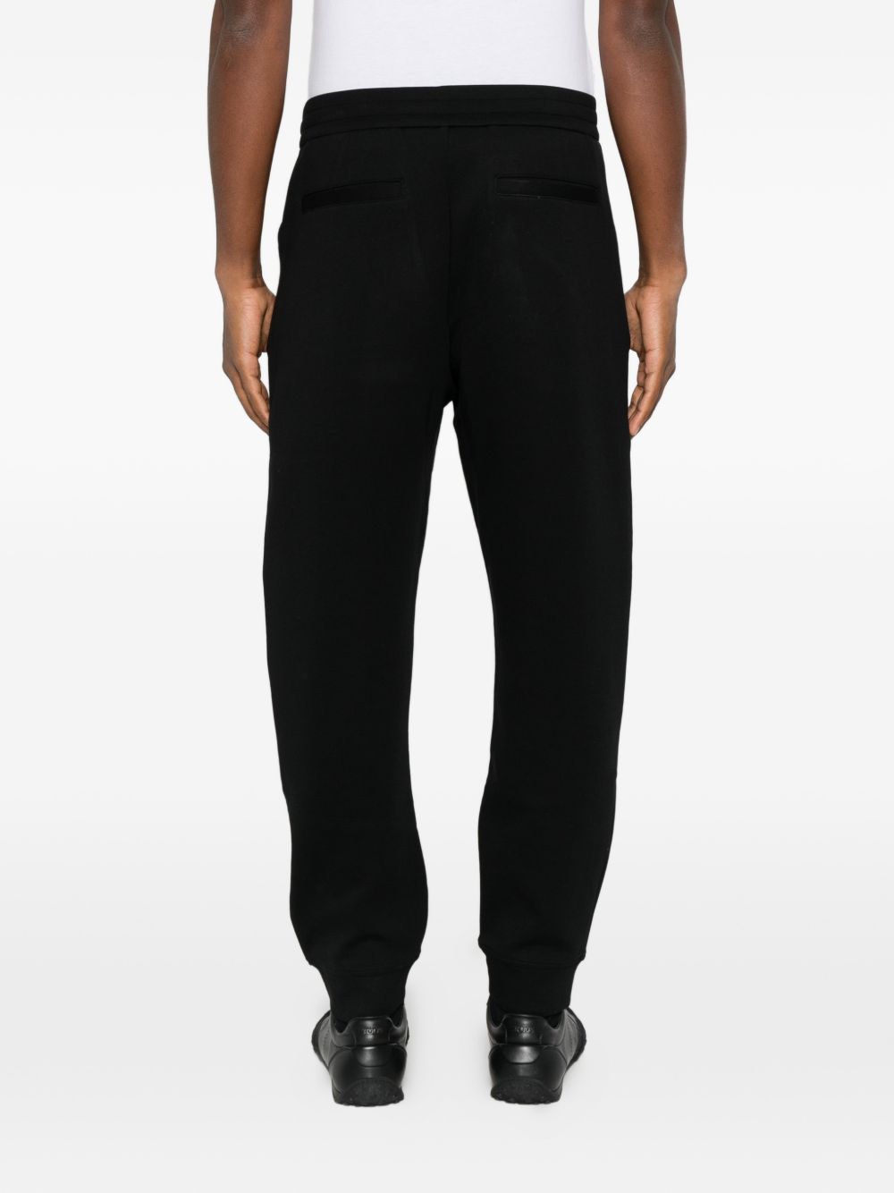 Emporio Armani Trousers BLACK-Trousers-[Adult]-[Female]-2022 Online Blue Zone Planet