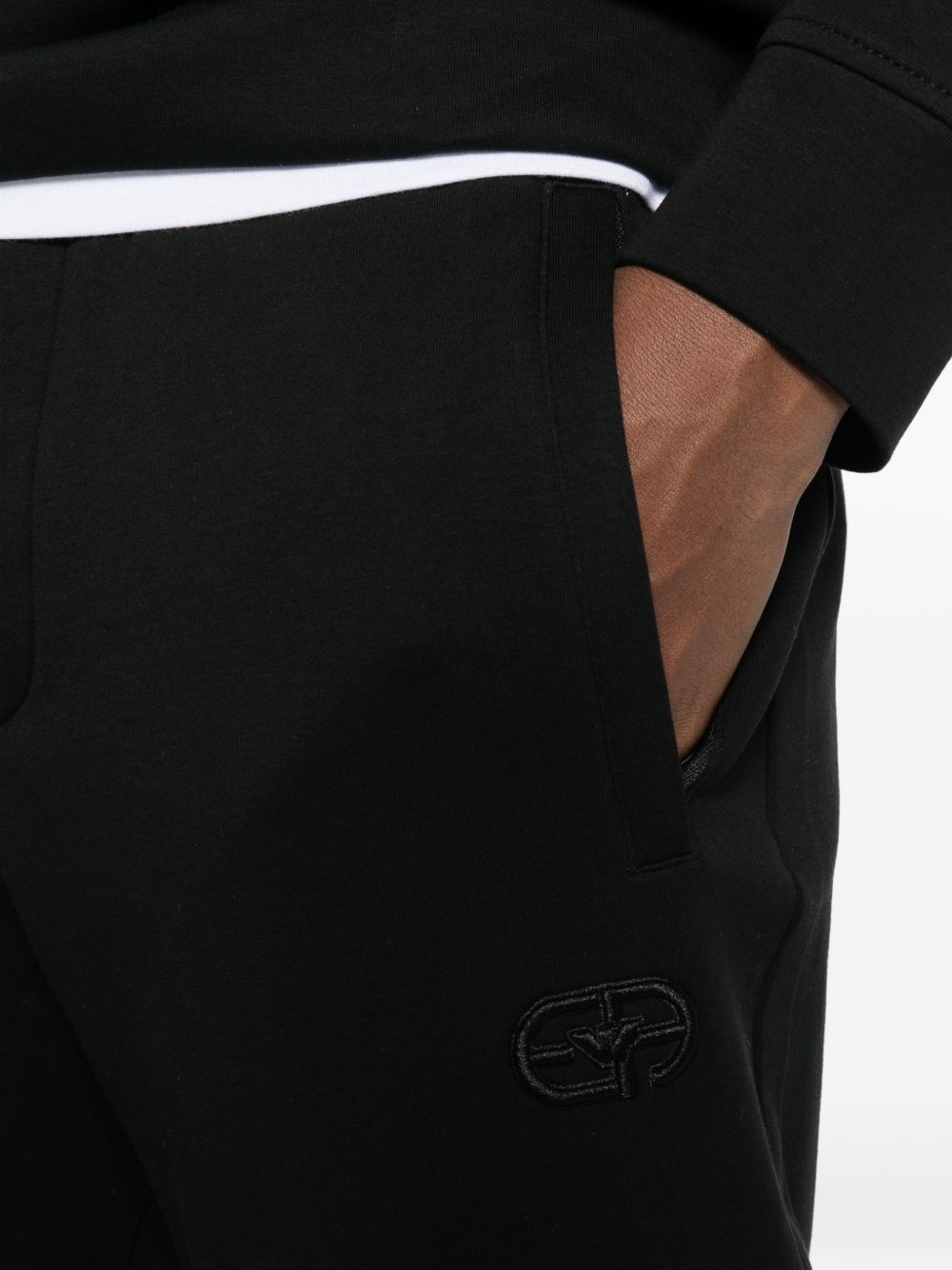 Emporio Armani Trousers BLACK-Trousers-[Adult]-[Female]-2022 Online Blue Zone Planet