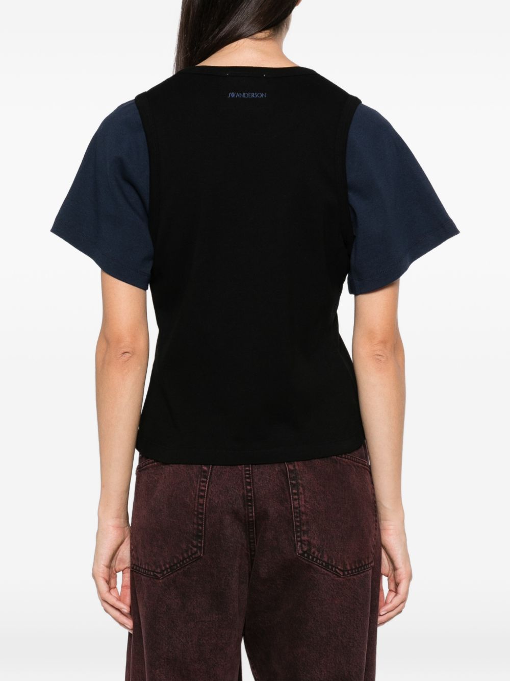 032C J.W.Anderson T-shirts and Polos BLACK-Topwear-[Adult]-[Female]-2022 Online Blue Zone Planet