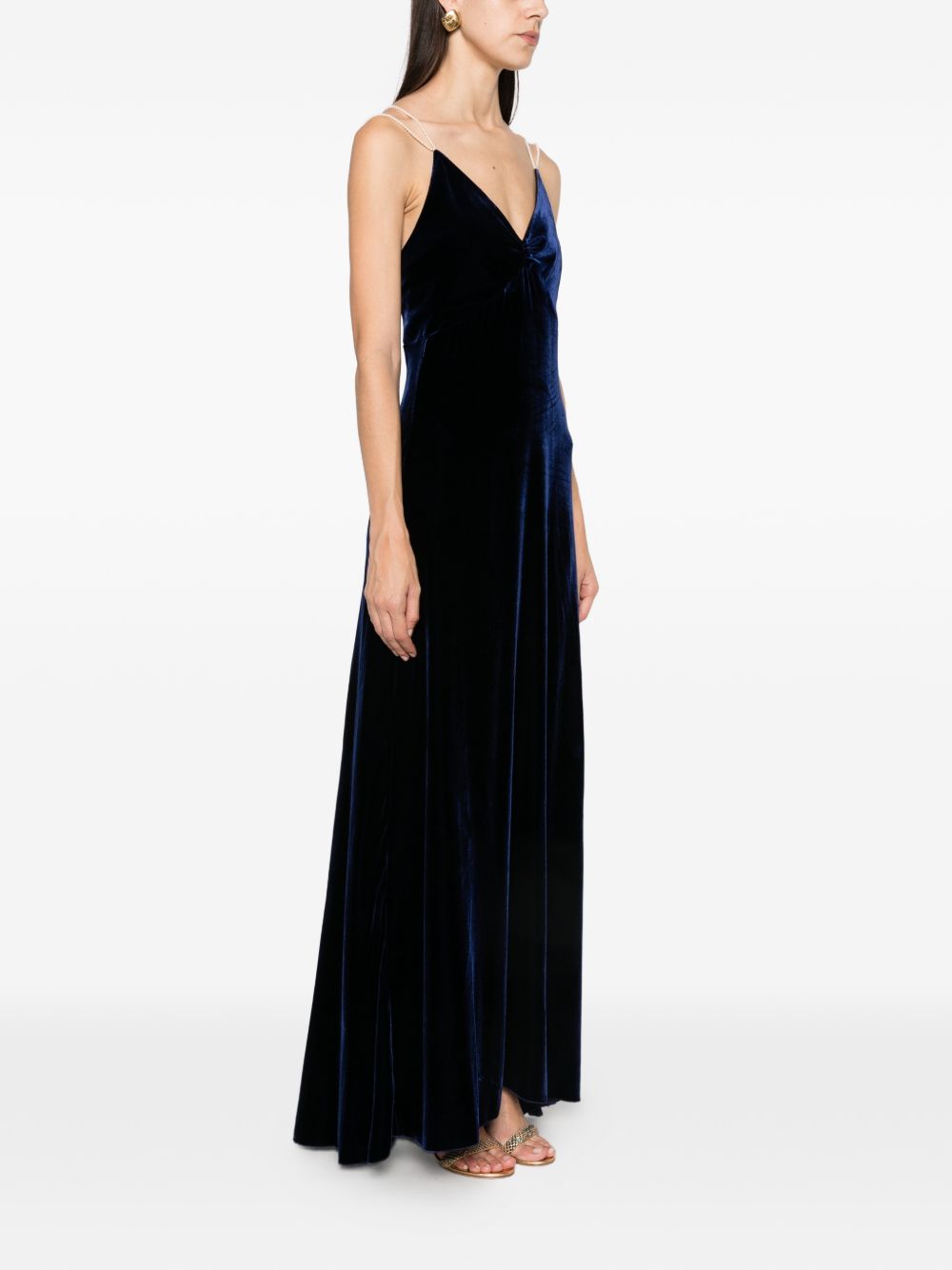 Forte Forte Dresses NAVY-TOPS / DRESSES-[Adult]-[Female]-2022 Online Blue Zone Planet