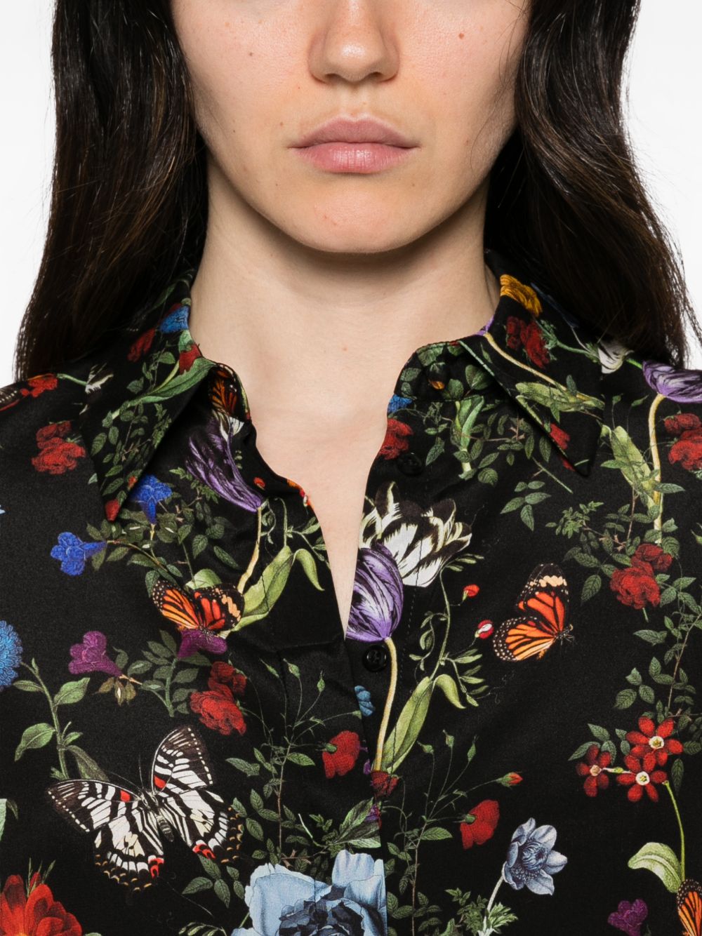 Alice + Olivia Shirts BLACK