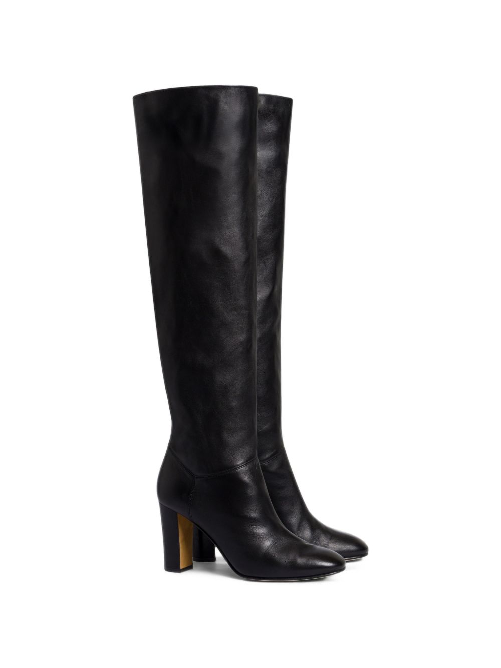 032C Faux leather boots-Boots-[Adult]-[Female]-37-BLACK-2022 Online Blue Zone Planet