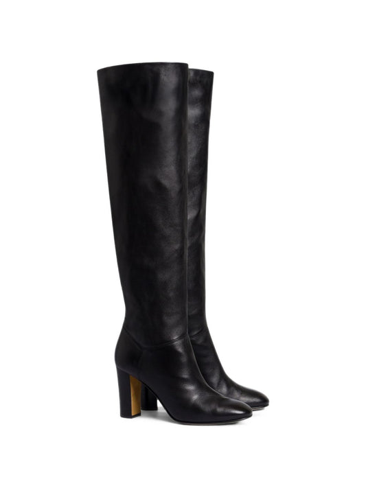 032C Faux leather boots-Boots-[Adult]-[Female]-37-BLACK-2022 Online Blue Zone Planet