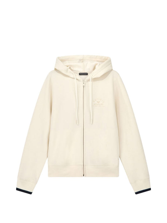 Emporio Armani Sweaters WHITE-TOPS / DRESSES-[Adult]-[Female]-L-WHITE-2022 Online Blue Zone Planet
