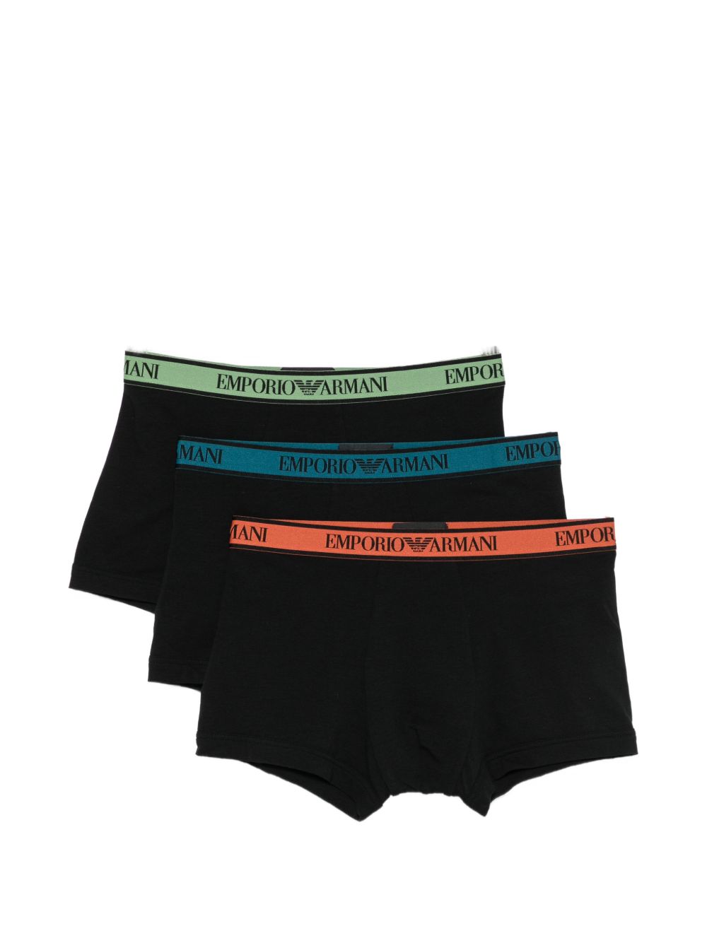 Emporio Armani Logo trunk briefs - 3pack-Beachwear & underwear-[Adult]-[Female]-L-BLACK-2022 Online Blue Zone Planet