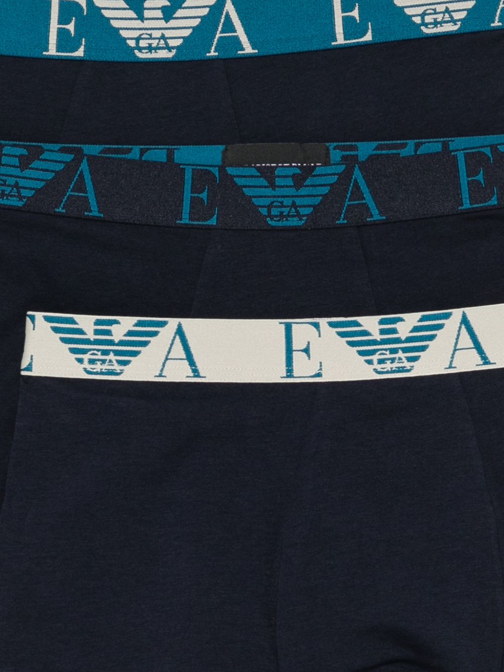 Emporio Armani Logo trunk briefs - 3pack-Beachwear & underwear-[Adult]-[Female]-2022 Online Blue Zone Planet