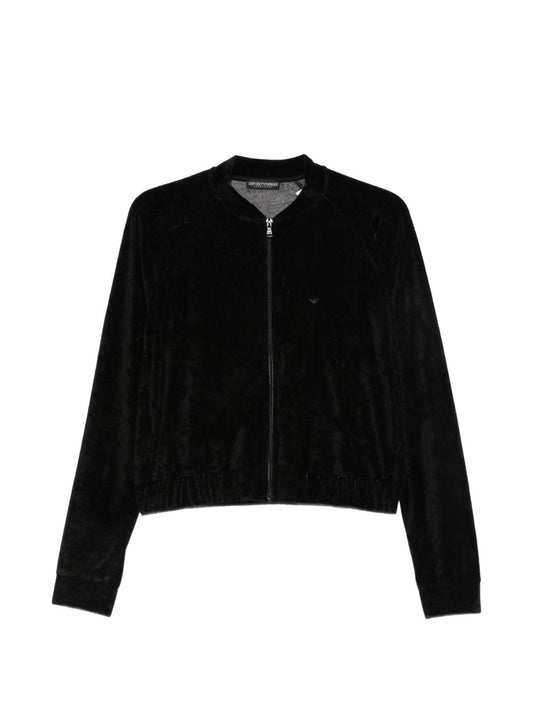 Emporio Armani Sweaters BLACK-TOPS / DRESSES-[Adult]-[Female]-L-BLACK-2022 Online Blue Zone Planet