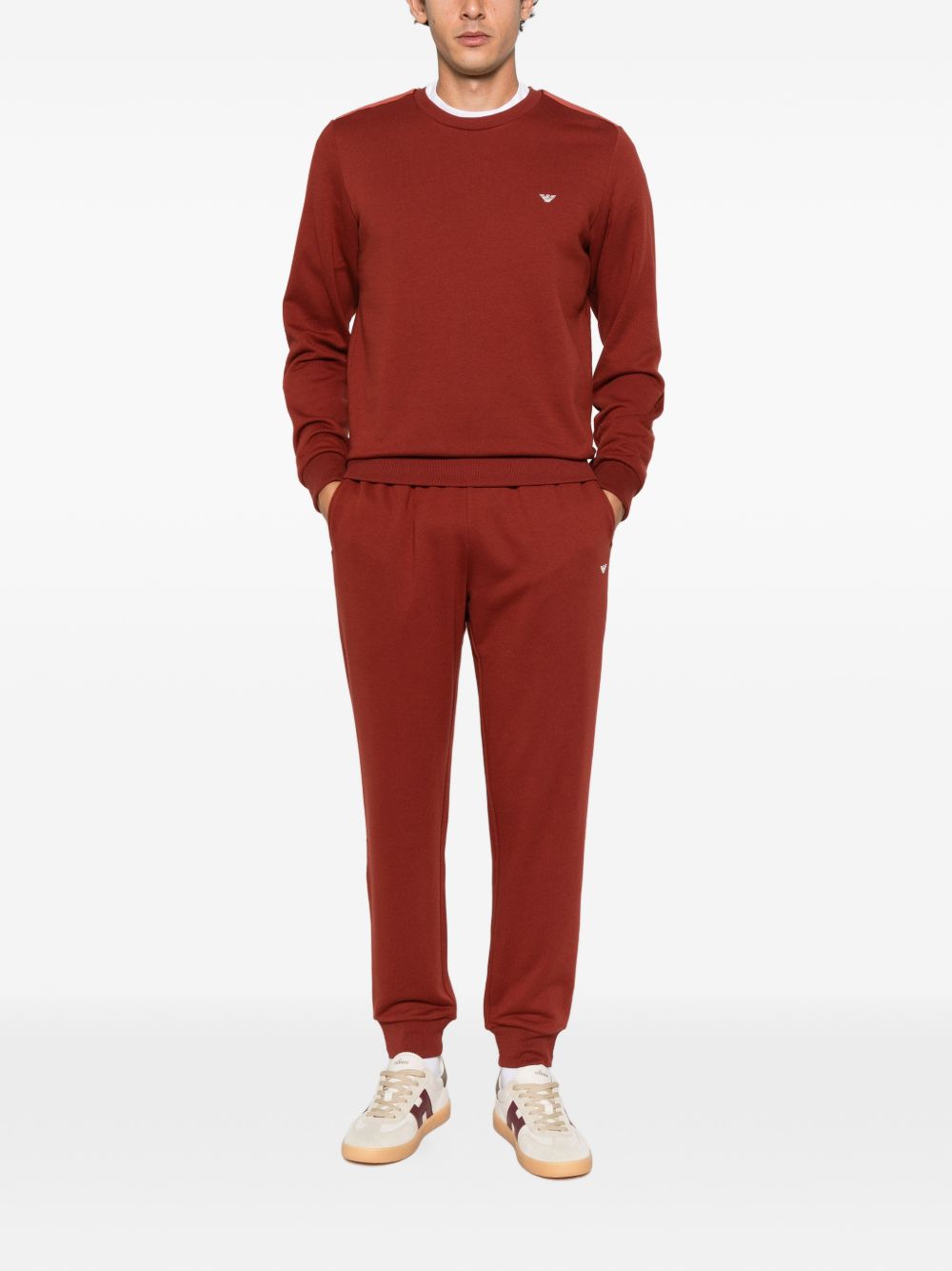 Emporio Armani Sweaters RED-Topwear-[Adult]-[Female]-2022 Online Blue Zone Planet
