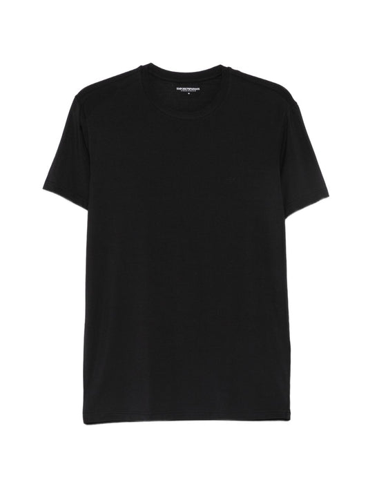 Emporio Armani T-shirts and Polos BLACK-Topwear-[Adult]-[Female]-L-BLACK-2022 Online Blue Zone Planet
