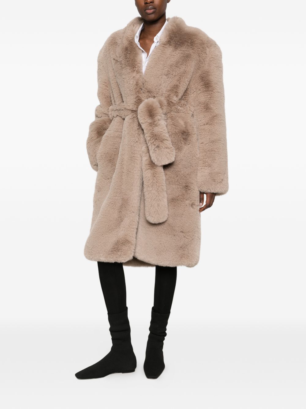 032C Destiny faux fur coat-Coats-[Adult]-[Female]-2022 Online Blue Zone Planet