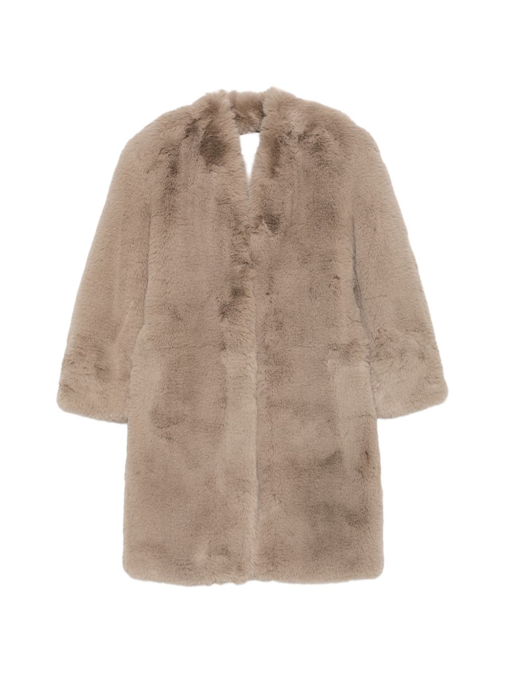 032C Destiny faux fur coat-Coats-[Adult]-[Female]-XS-BEIGE-2022 Online Blue Zone Planet