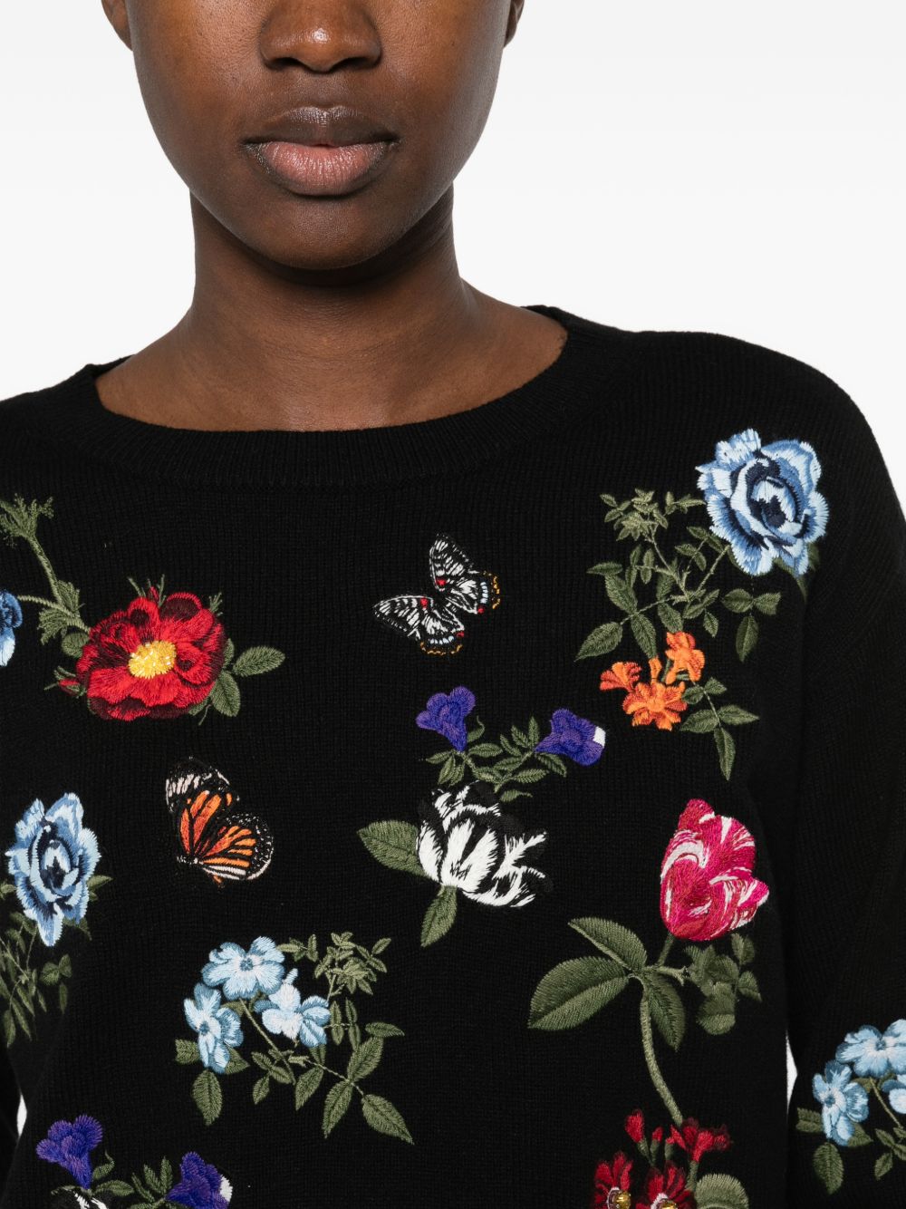 Alice + Olivia Teanna wool blend sweater-TOPS / DRESSES-[Adult]-[Female]-2022 Online Blue Zone Planet