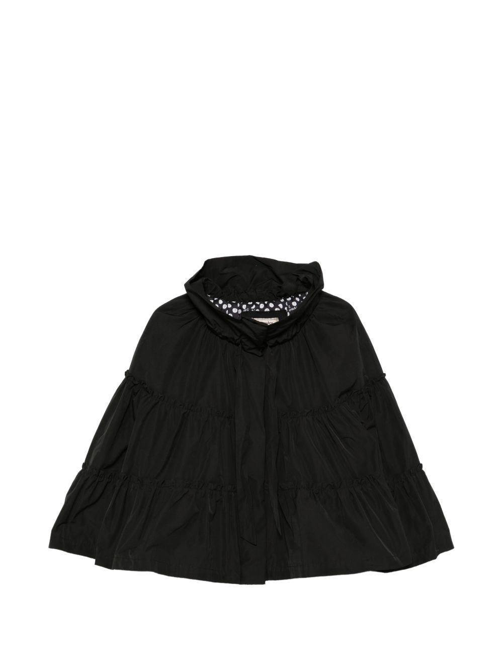 Alessandro Enriquez Taffetas blouson jacket-Jackets-[Adult]-[Female]-44-BLACK-2022 Online Blue Zone Planet