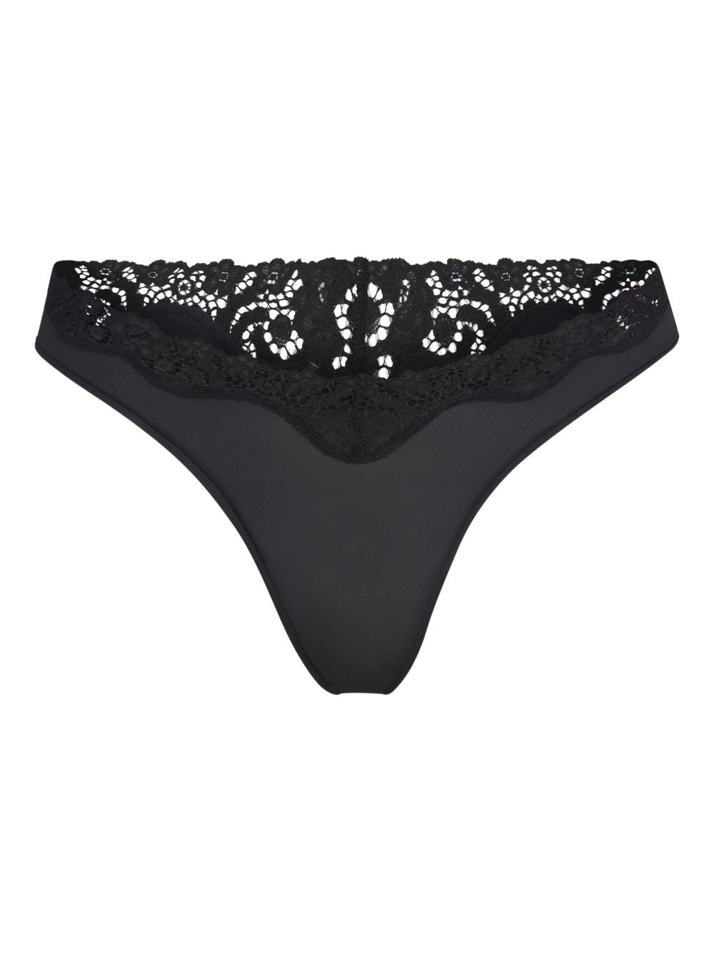 032C Laced thong briefs-Beachwear & underwear-[Adult]-[Female]-L-BLACK-2022 Online Blue Zone Planet