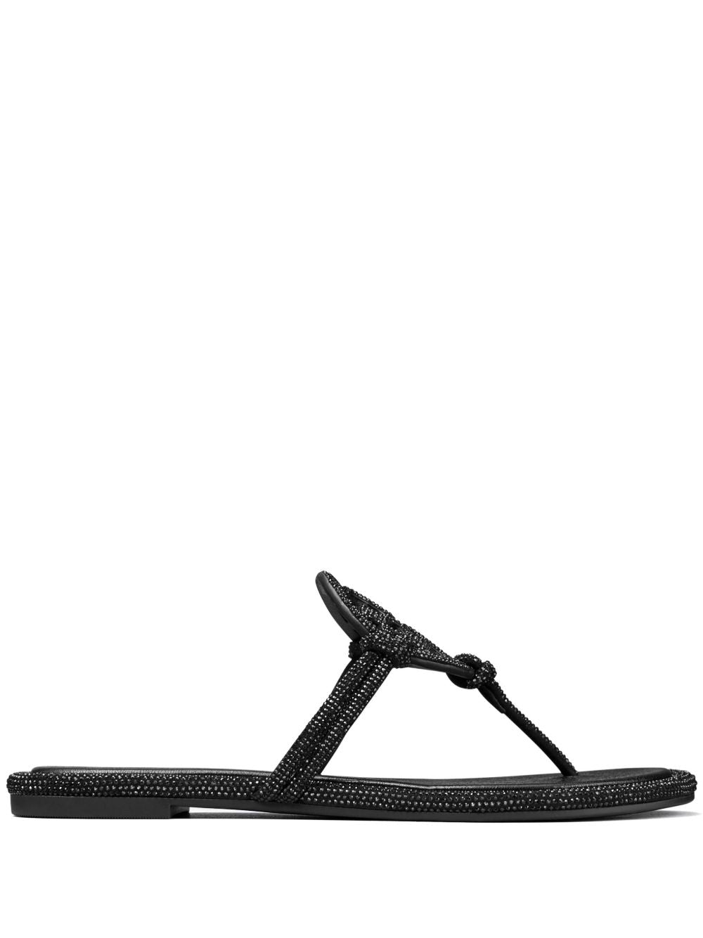 Tory Burch Miller pavé sandals-Sandals-[Adult]-[Female]-10-BLACK-2022 Online Blue Zone Planet