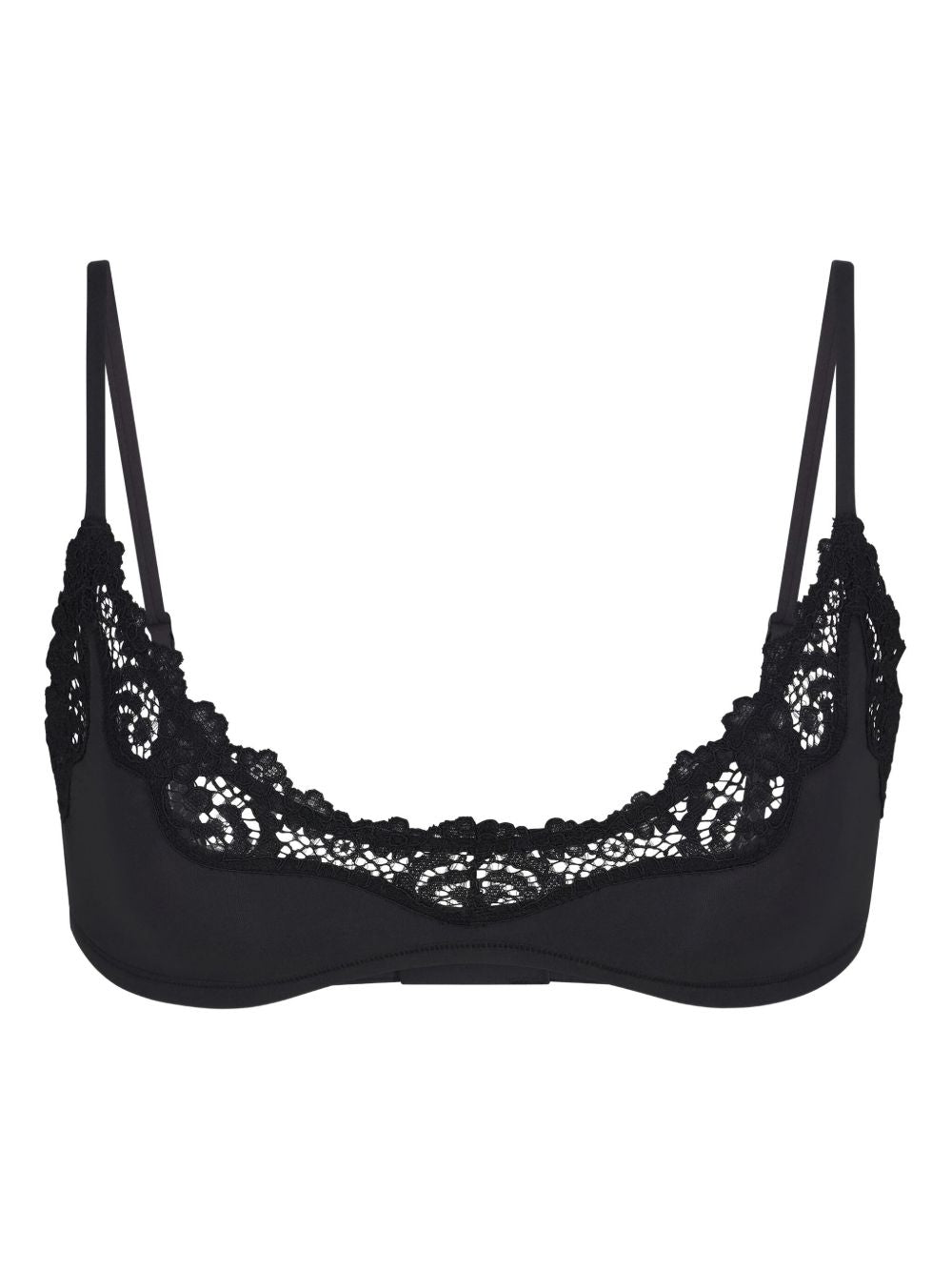 032C Laced bralette bra-Beachwear & underwear-[Adult]-[Female]-L-BLACK-2022 Online Blue Zone Planet
