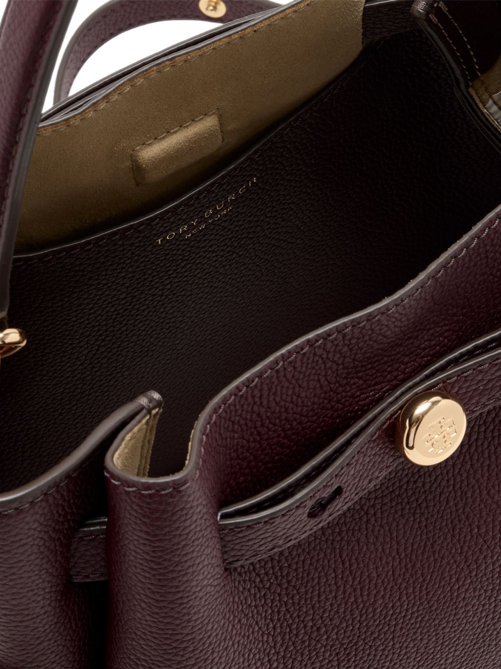 Tory Burch Romy small leather bucket bag-Shoulder-[Adult]-[Female]-2022 Online Blue Zone Planet