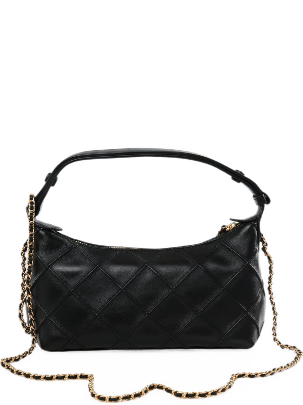 Tory Burch Fleming leather chain pouch-Shoulder-[Adult]-[Female]-UNI-BLACK-2022 Online Blue Zone Planet