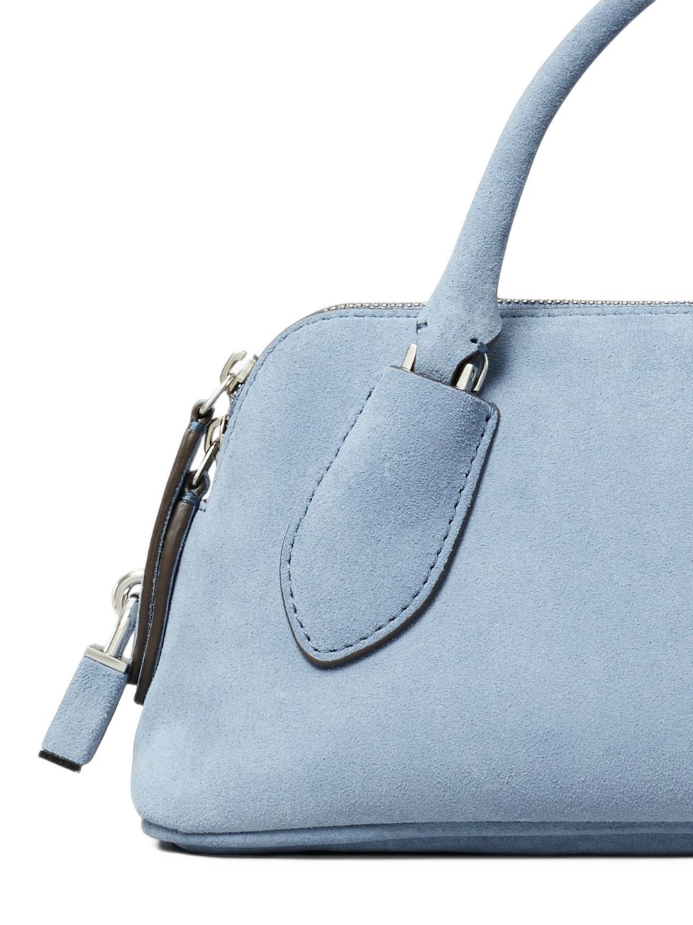 Tory Burch Lock suede leather handbag-Handbag-[Adult]-[Female]-2022 Online Blue Zone Planet