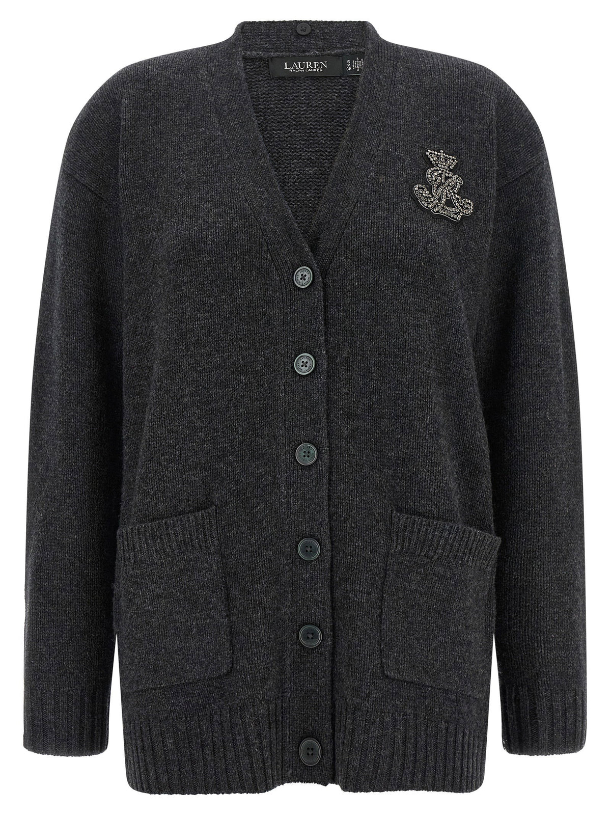 Lauren Ralph Lauren Fur Insert Cardigan-Topwear-[Adult]-[Female]-2022 Online Blue Zone Planet