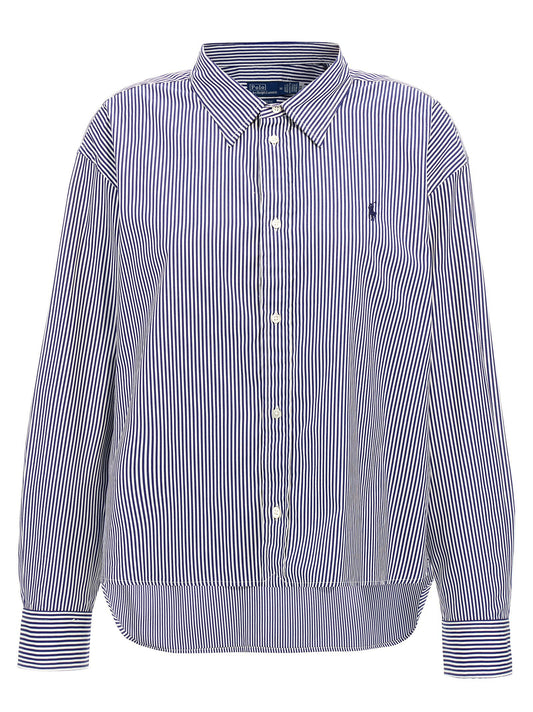 Polo Ralph Lauren Striped And Logo Shirt