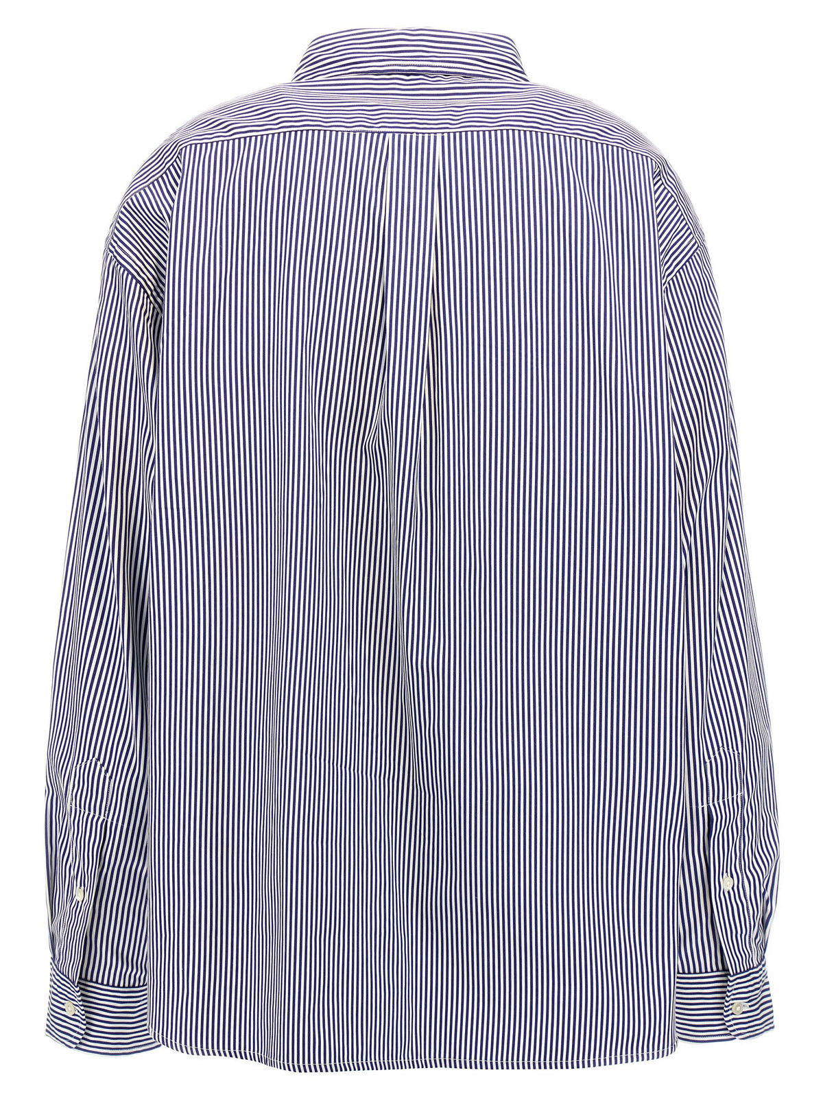 Polo Ralph Lauren Striped And Logo Shirt-Shirts-[Adult]-[Female]-2022 Online Blue Zone Planet