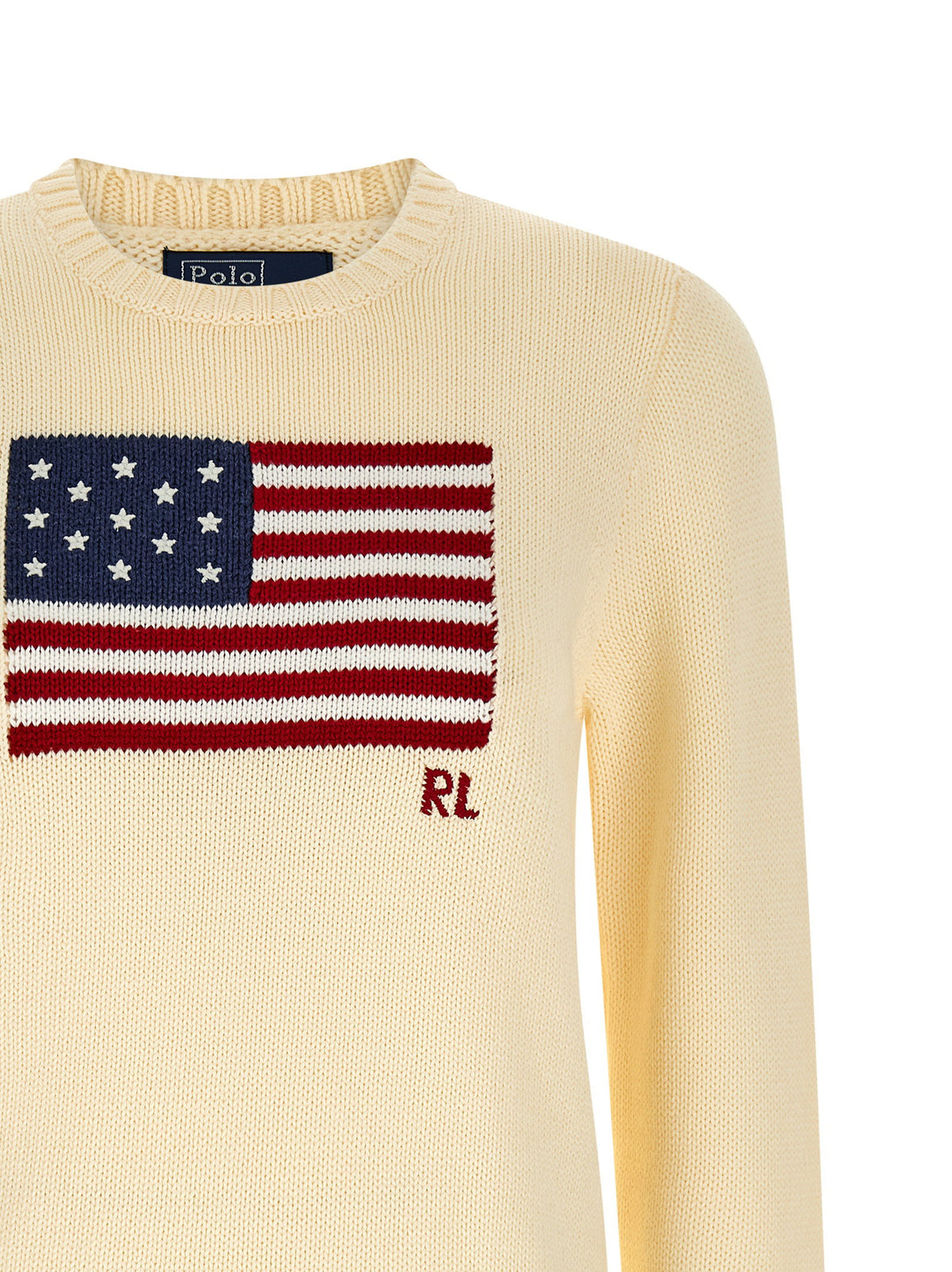Polo Ralph Lauren Cotton Sweater-Topwear-[Adult]-[Female]-2022 Online Blue Zone Planet
