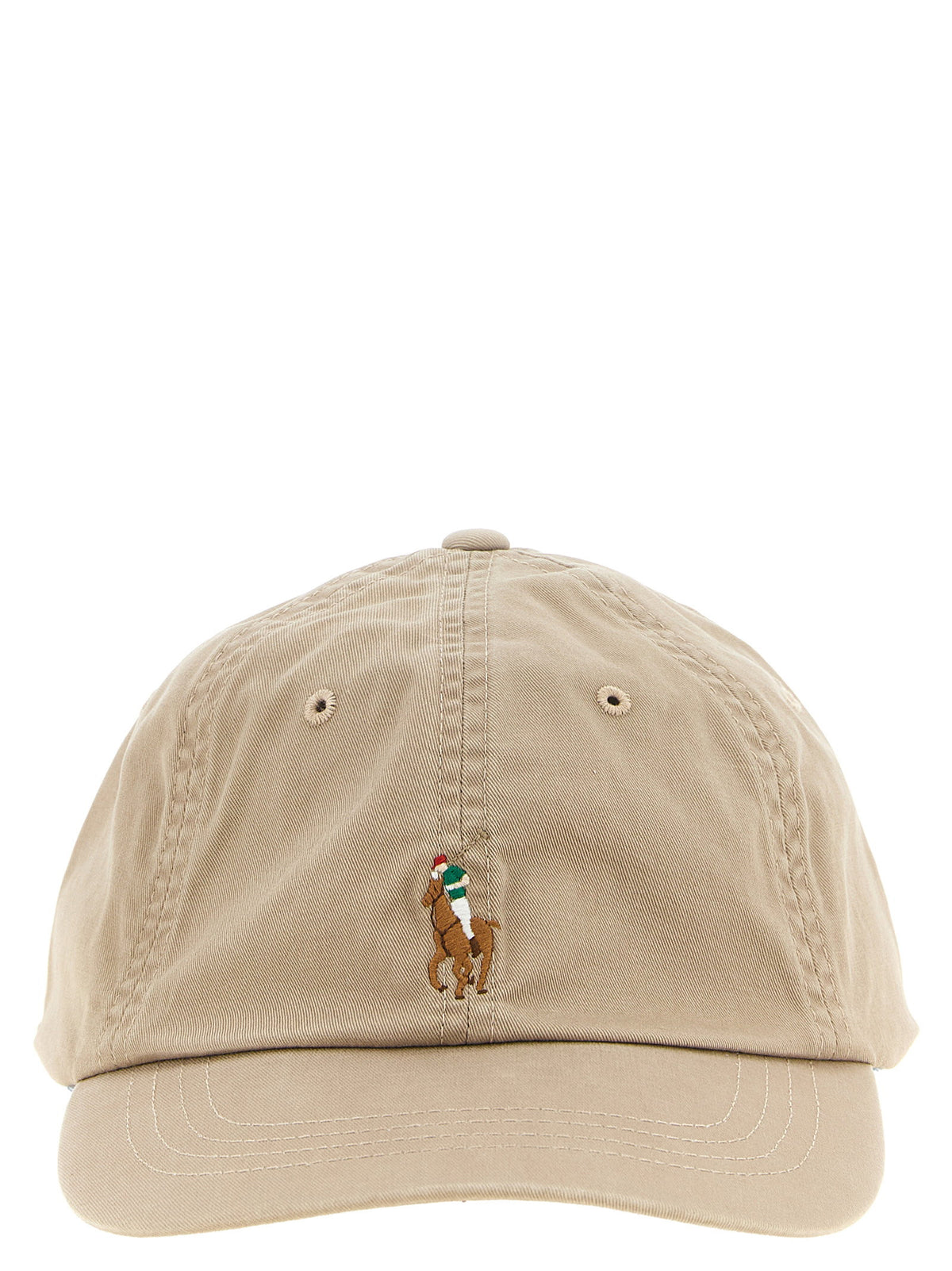 Polo Ralph Lauren Stretch Twill Cap-Scarves Hats & Gloves-[Adult]-[Female]-UNI-Beige-2022 Online Blue Zone Planet