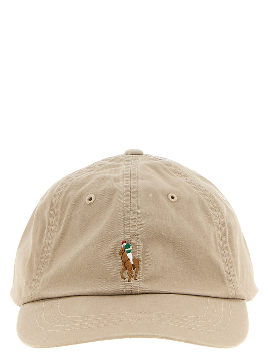 Polo Ralph Lauren Stretch Twill Cap-Scarves Hats & Gloves-[Adult]-[Female]-UNI-Beige-2022 Online Blue Zone Planet