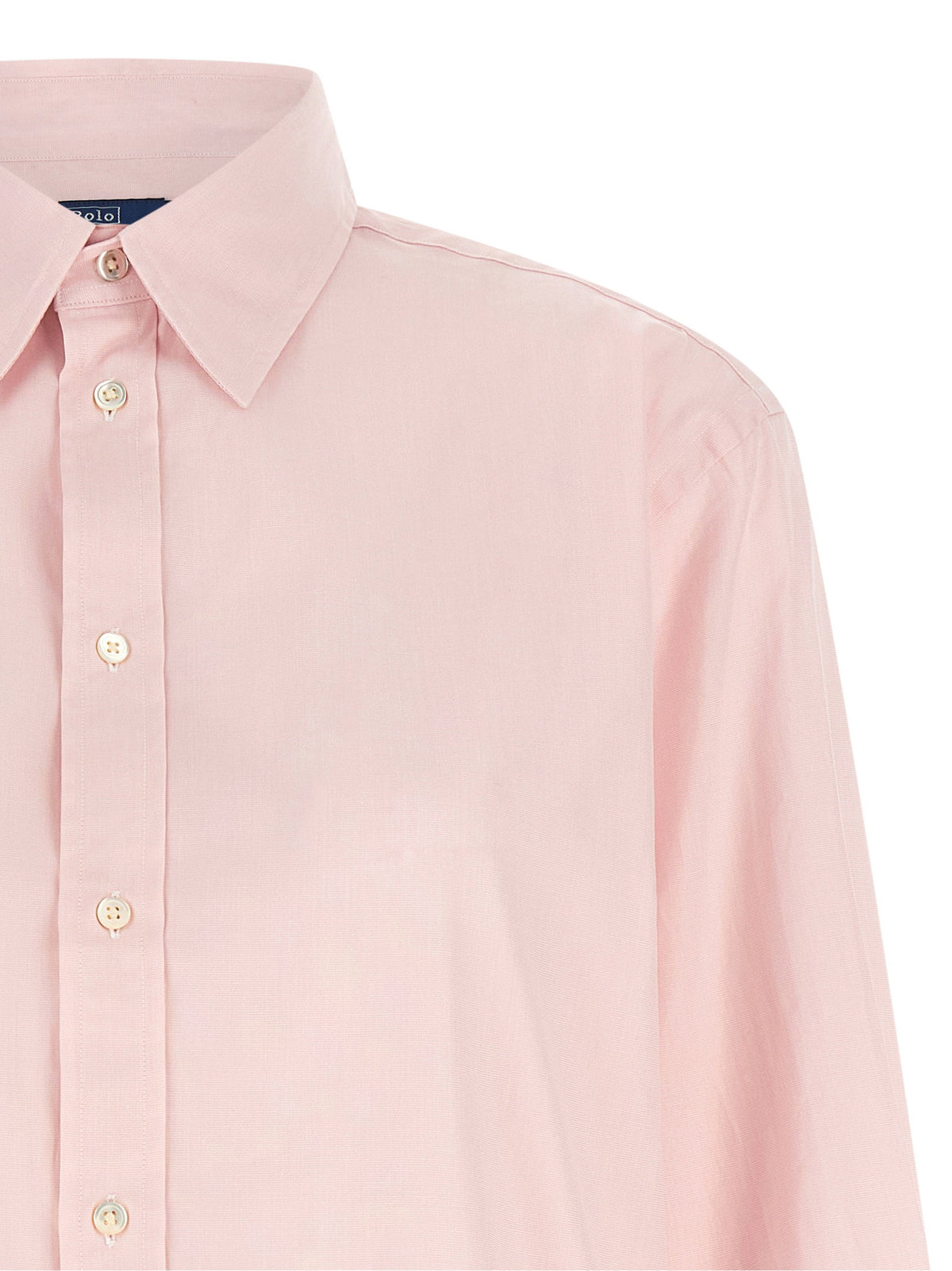 Polo Ralph Lauren Cotton Shirt-Shirts-[Adult]-[Female]-2022 Online Blue Zone Planet