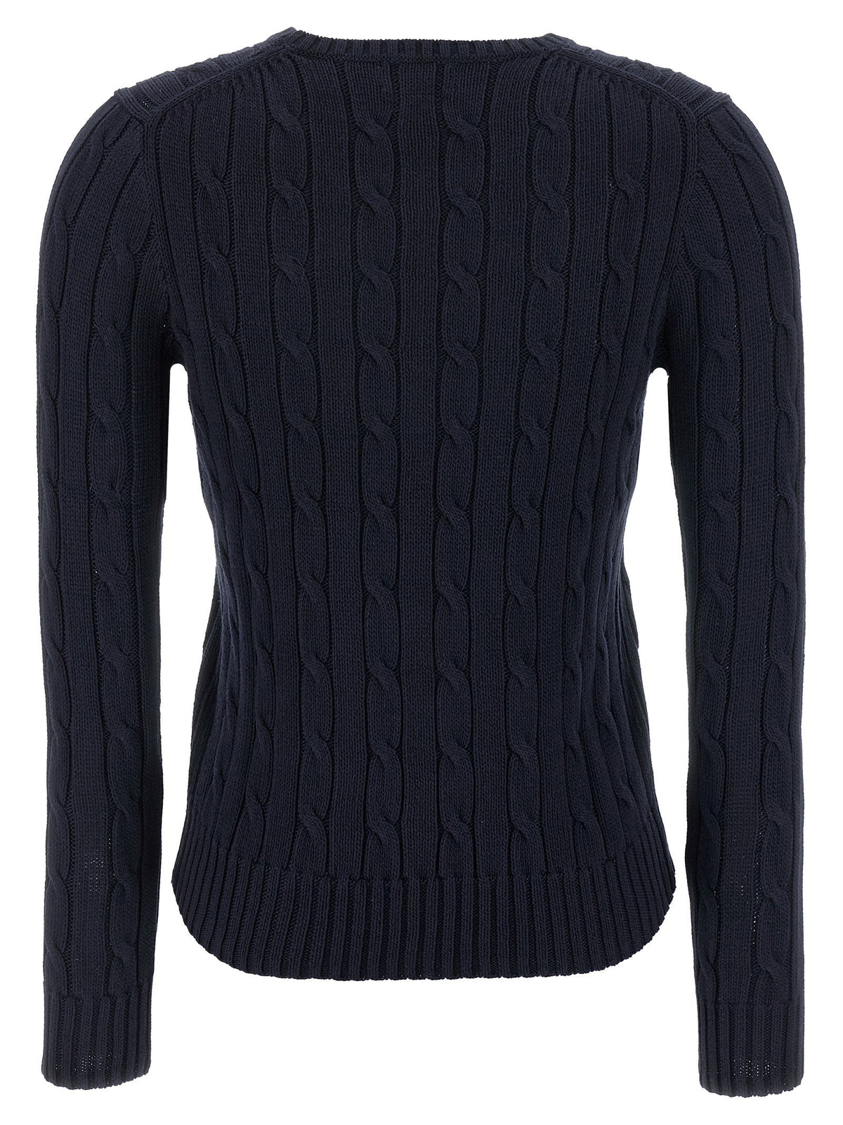 Polo Ralph Lauren Braided Cotton Sweater-Topwear-[Adult]-[Female]-2022 Online Blue Zone Planet