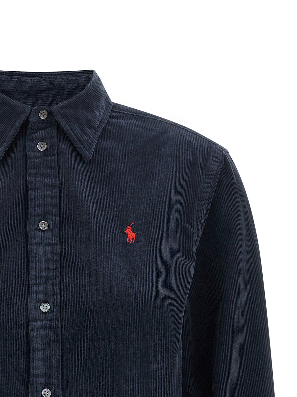 Polo Ralph Lauren Corduroy Shirt-Shirts-[Adult]-[Female]-2022 Online Blue Zone Planet